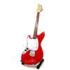 Indominiguitars Mini gitara – Kurt Cobain Nirvana, rankų darbo, mahagonas, 1:4, kolekcinė