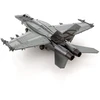 Metal Earth Metalinė 3D dėlionė - F/A-18 Block III Super Hornet lėktuvas