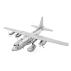Metalinė 3D dėlionė - Lockheed Martin C-130 Hercules lėktuvas