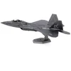 Metal Earth Metalinė 3D dėlionė - Lockheed Martin F-22 Raptor lėktuvas