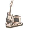 Robotime Medinė 3D dėlionė - Elektrinė gitara