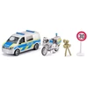 Siku Policijos automobilis ir motociklas