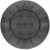 Aio Factory Shaggy lova 100 cm tamsiai pilka nuimama neslystanti