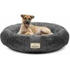 Aio Factory Shaggy lova 80 cm tamsiai pilka nuimama neslystanti
