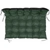 Aio Factory Sodo pagalvėlių komplektas 120/80 cm + 120/40 cm palečių suoliukui, atsparus vandeniui, žalias