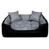 Aio Factory Šuns guolis ECCO 145x115 cm, vandeniui atsparus, pilkas
