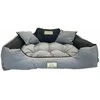 Aio Factory Šuns guolis KINGDOG 130x105 cm, personalizuotas, atsparus vandeniui, tamsiai pilkas