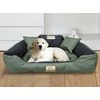 Aio Factory Šuns guolis KINGDOG 130x105 cm, personalizuotas, atsparus vandeniui, žalias