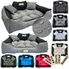 Aio Factory Šuns guolis KINGDOG 130x105 cm, personalizuotas, atsparus vandeniui, tamsiai pilkas