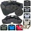 Aio Factory Šuns guolis KINGDOG 145x115 cm, personalizuotas, atsparus vandeniui, juodas