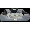 Aio Factory Šuns guolis KINGDOG 145x115 cm, personalizuotas, atsparus vandeniui, tamsiai pilkas