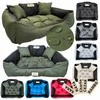 Aio Factory Šuns guolis KINGDOG 145x115 cm, personalizuotas, atsparus vandeniui, žalias