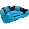 Aio Factory Šuns guolis KINGDOG 145x115 cm, personalizuotas, atsparus vandeniui, mėlynas