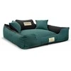 Aio Factory Šuns guolis KINGDOG MM43 100x75 cm, personalizuotas, nuimamas, neslystantis, žalias