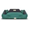 Aio Factory Šuns guolis KINGDOG MM43 115x95 cm, nuimamas, personalizuotas, neslystantis, žalias