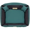 Aio Factory Šuns guolis KINGDOG MM43 75x65 cm, nuimamas, personalizuotas, neslystantis, žalias