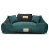 Aio Factory Šuns guolis KINGDOG MM43 75x65 cm, nuimamas, personalizuotas, neslystantis, žalias