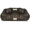 Aio Factory Šuns guolis KINGDOG voljeras 75x65 cm personalizuotas vandeniui atsparus auksinis kaulas
