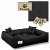Aio Factory Šuns guolis PRESTIGE 115x95 cm, vandeniui atsparus, juodas