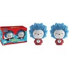 FUNKO DORBZ Dr. Seuss daiktas 1 ir daiktas 2 flocked 2pak