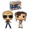 Funko POP! Marvel Kapitonas Marvel prieš Chun-Li 2 pakuotės