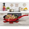 Granitinė keptuvė 24 cm BERLINGER HAUS Raudonas METALLIC LINE BH-1252
