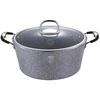 GRANITINIS PUODAS BERLINGER HAUS 28cm BH-1153 STONE TOUCH