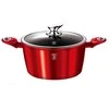Berlinger Haus BH-1256 20 cm raudono metalo granito puodas