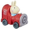 Hasbro Peppa Pig triušio Rebekos traukinukas, 7 cm figūrėlės