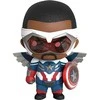 Hot Toys Cosb! Marvel TFAWS Captain America figurine 9cm