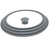 King Hoff Universali Universalus dangtelis, stiklas-silikonas, skersmuo 24, 26, 28 cm kinghoff