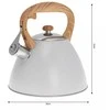 Klausberg KB-7264 3L nerūdijančio plieno švilpiantis virdulys visoms viryklėms