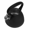 Klausberg KB-7208 3L juodas INOX nerūdijančio plieno virdulys su švilpimu