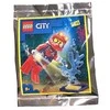 LEGO kaladėlės 952012 "City" naras su fakelo maišeliu