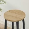 Leobert Apvalios baro kėdės su atrama kojoms, 2 vnt., 65 cm