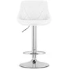 Leobert Hoker KAST balta/ baza chrom x 2