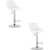 Leobert Hoker KAST balta/ baza chrom x 2