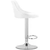 Leobert Hoker KAST balta/ baza chrom x 2