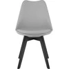 Fromm & Starck Kėdė MARK su pagalvėle, pilka, 82 cm, 4 vnt.