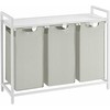 Krepšys skalbiniams Leobert Krepšys skalbiniams trzykomorowy 3x38 l BLH301W01