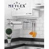 Metlex MX-4540“ 10 dalių virtuvės turėklų komplektas, chromuotas plienas