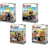 „Sluban Town Builders“ M38-B0377B mažas krautuvas