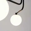 Lubinis šviestuvas Sollux Lighting Šviestuvas ASTRAL 3 juodas