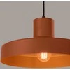 Sollux Lighting BILO Crimson pakabinamas šviestuvas, raudonos ochros spalvos, plieno, E27, 15 W, modernus apvalus