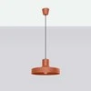 Sollux Lighting BILO Crimson pakabinamas šviestuvas, raudonos ochros spalvos, plieno, E27, 15 W, modernus apvalus