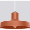 Sollux Lighting BILO Crimson pakabinamas šviestuvas, raudonos ochros spalvos, plieno, E27, 15 W, modernus apvalus