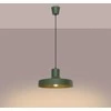 Sollux Lighting BILO pakabinamas šviestuvas, alyvuogių žalios spalvos, plienas, E27 lemputė, modernus apvalus, 35 cm