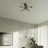Sollux Lighting Sieninis šviestuvas LOOP juodas