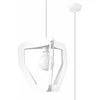 Sollux Lighting Pakabinamas šviestuvas TRES baltas