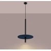 Sollux Lighting FELTRO pakabinamas šviestuvas, veltinio diskai, tamsiai mėlynas, plienas, 30x30x126 cm, LED, G9